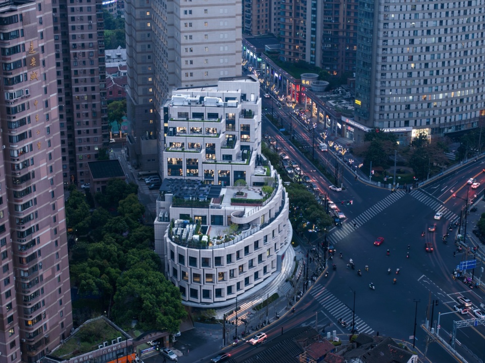 the North Building of Modern Architectural Design Building