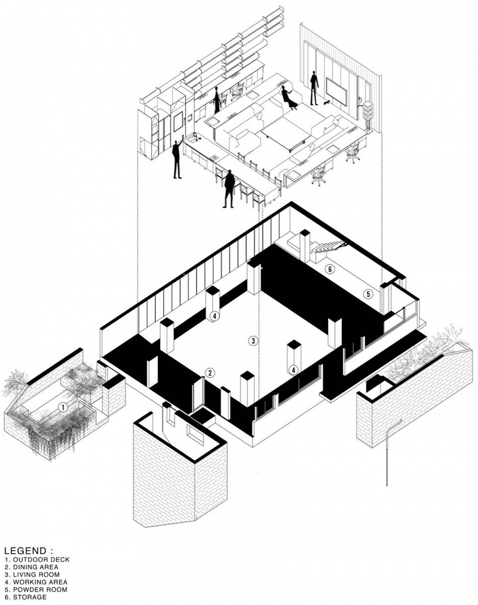 Attic Above Garden by RAD ar