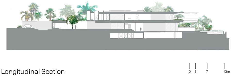 Section ima house by ezequiel farca studio
