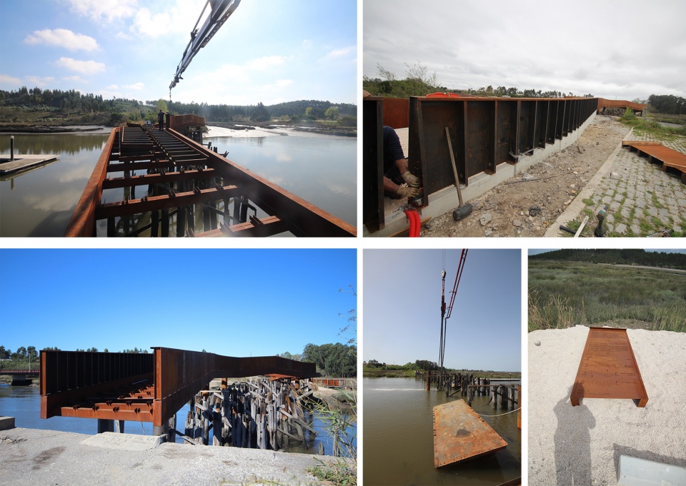 Pedestrian and Cycling Crossing Over the Fareja Bridge by Romulo Neto Arquitetos 拷贝