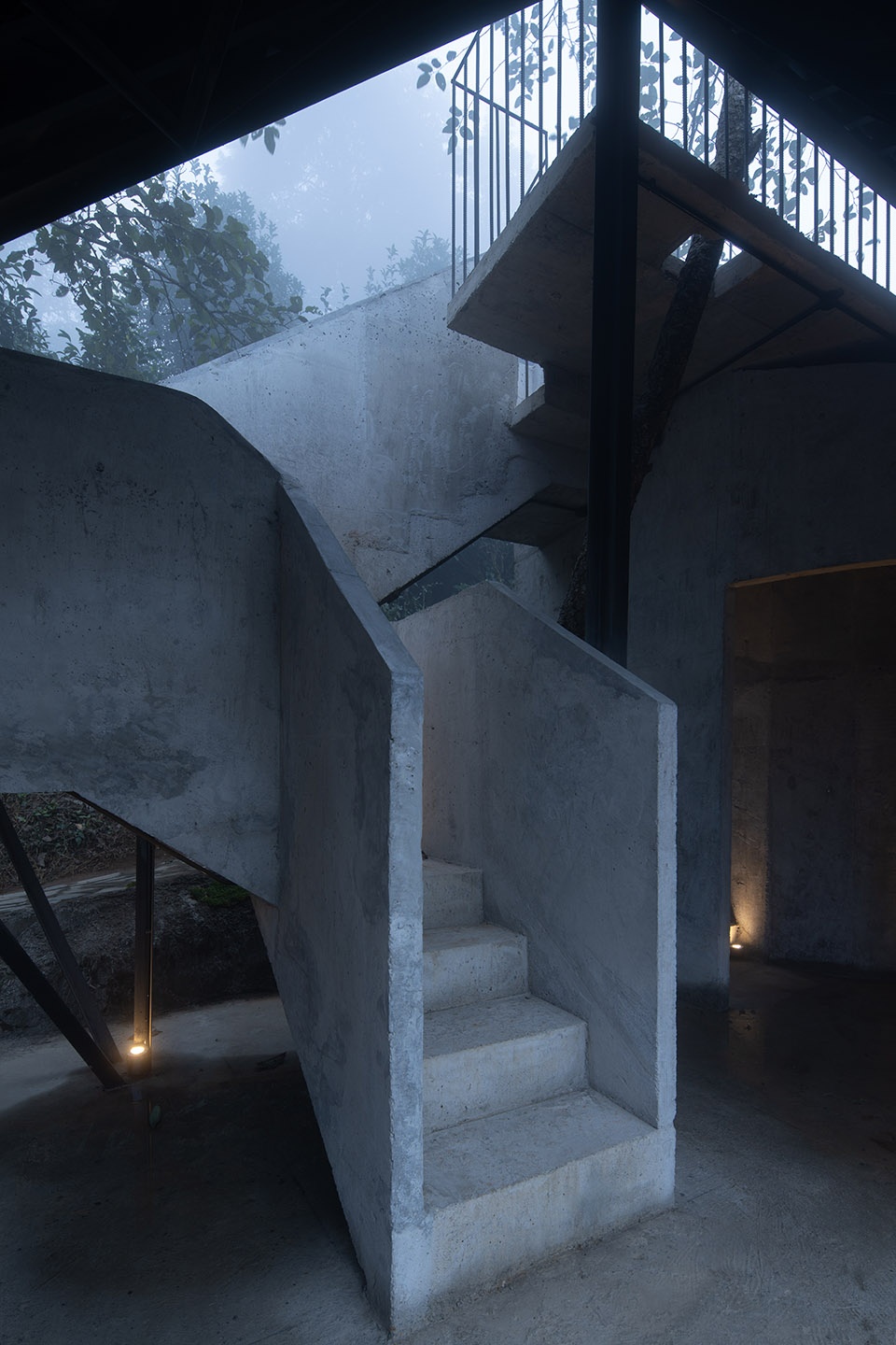 scenic restroom in dali wuliang mountain by kongxiangwei studio