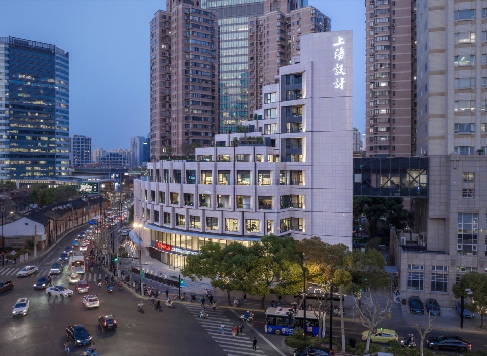 the North Building of Modern Architectural Design Building