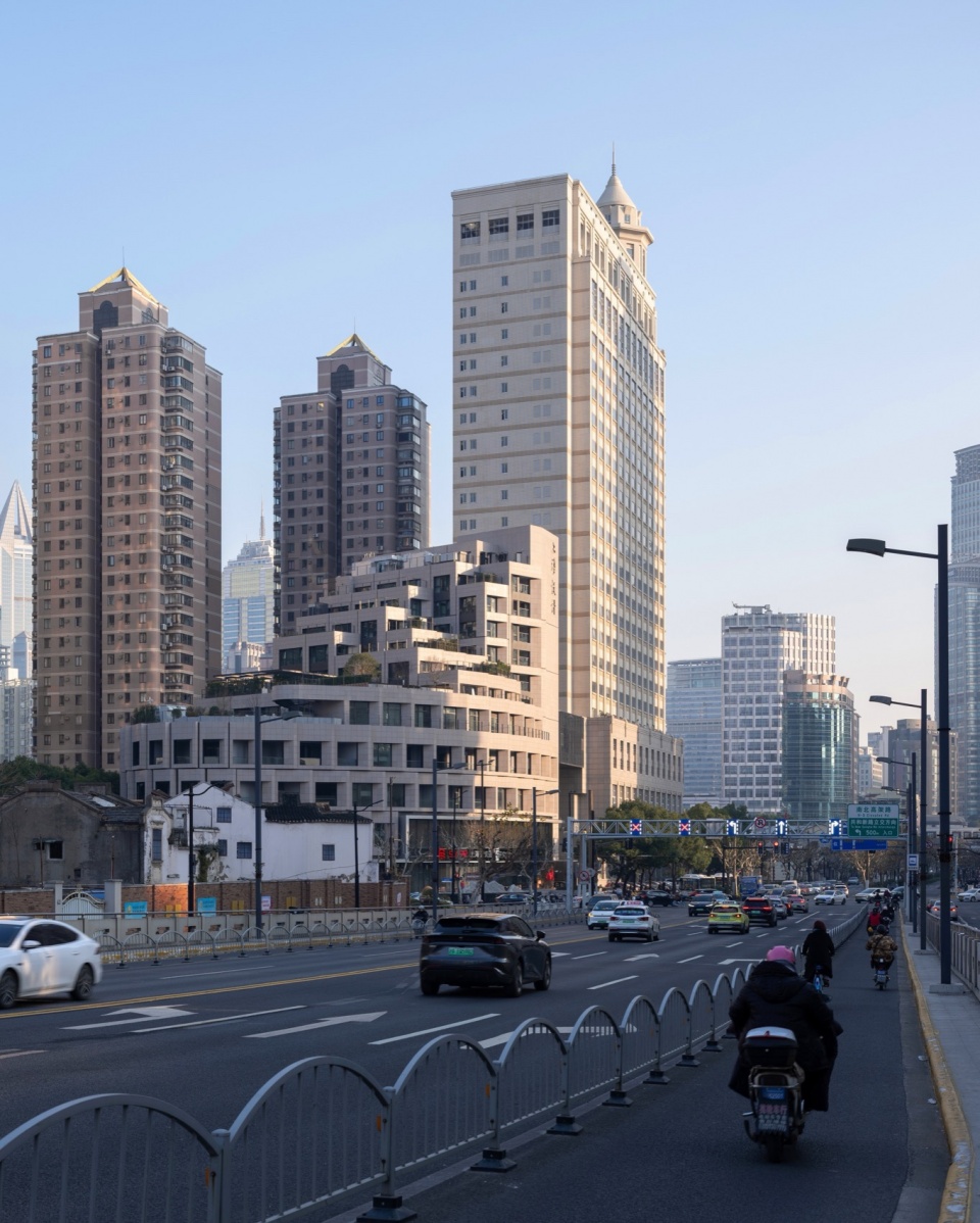the North Building of Modern Architectural Design Building