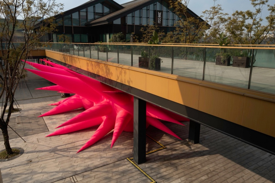 Below Chengdu Steve Messam