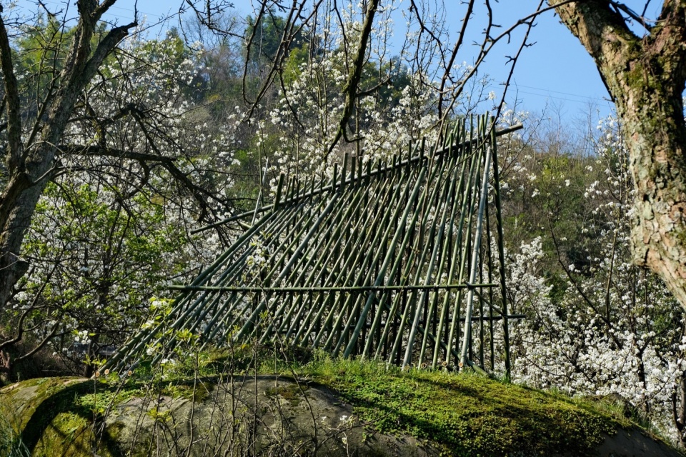 轻巧的庇护所 ©小隐建筑 Petal Pavilion
