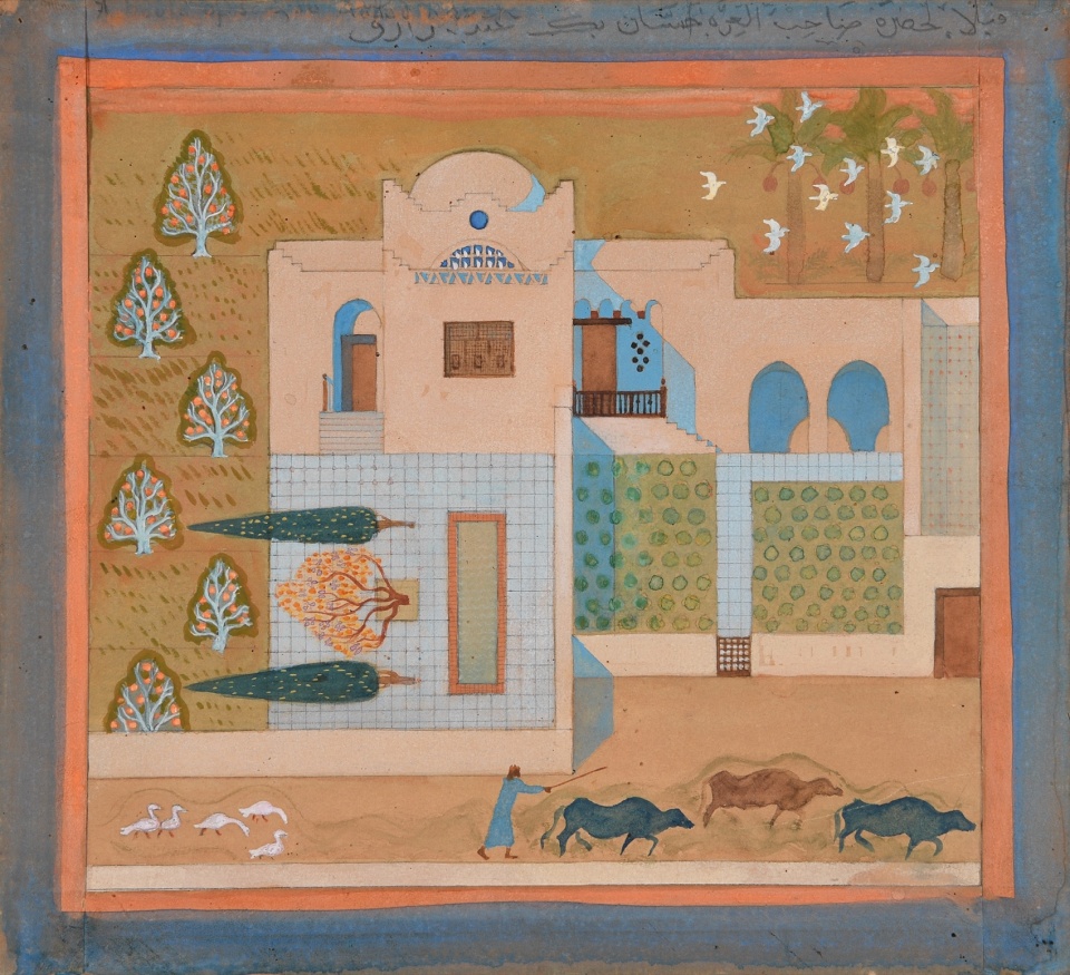 . Hassan Fathy Hamid Seif al Nasr Rest House 1944. © Rare Books and Special Collections Library The American University in Cairo