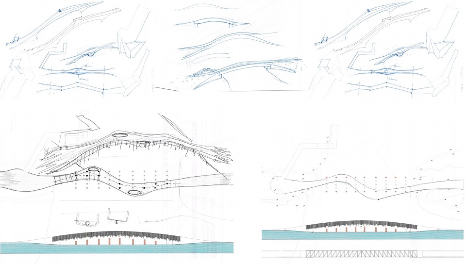 Pedestrian and Cycling Crossing Over the Fareja Bridge by Romulo Neto Arquitetos