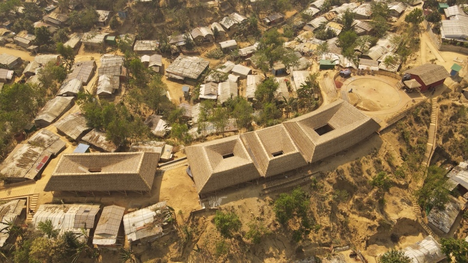 . Rizvi Hassan Hindupara Community Centre Rohingya completed in 2019. Courtesy Rizvi Hassan