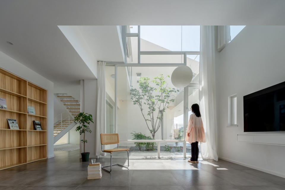 一层起居室1st Floor Living Room©WM STUDIO qan