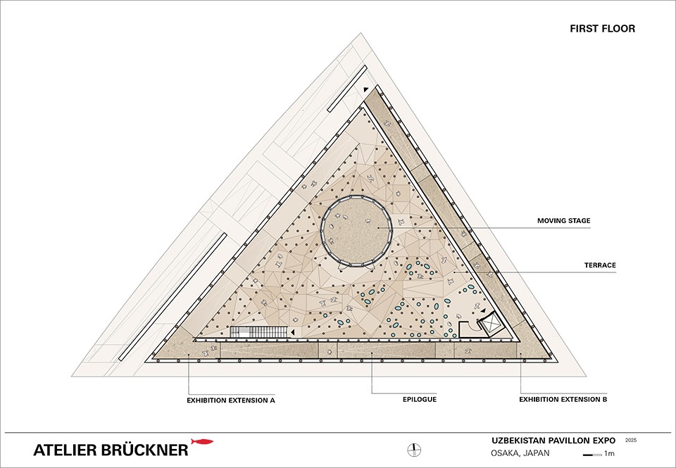 uzbekistan pavilion at osaka expo 2025 by atelier bruckner