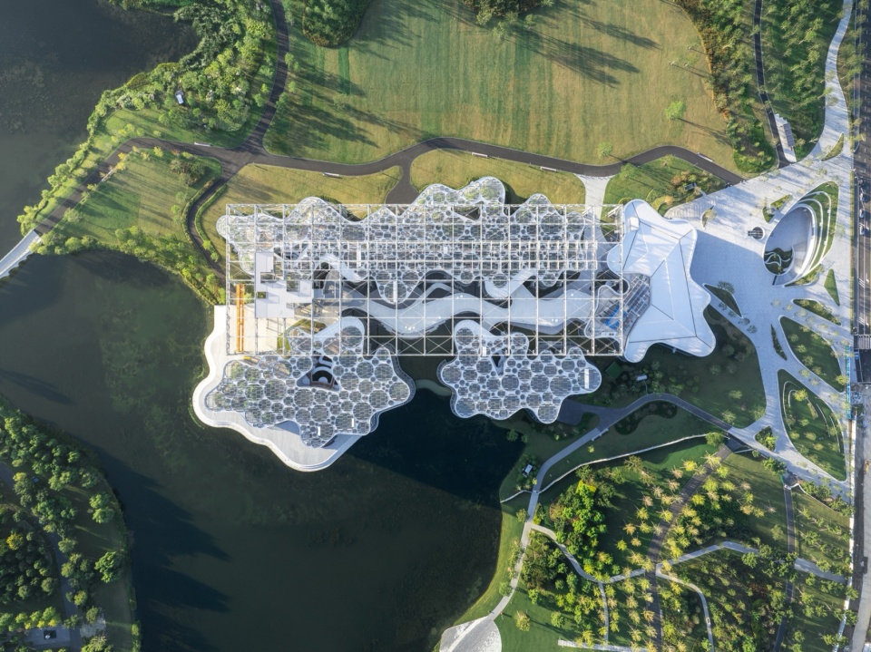 Expo Cultural Park Greenhouse Garden CreateAR birdview top