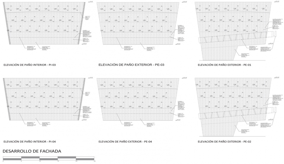 ELEVACIONES DE ENCOFRADO CAPILLA
