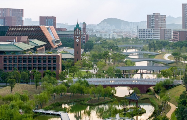 华南理工大学广州国际校区 / 华南理工大学建筑设计研究院有限公司