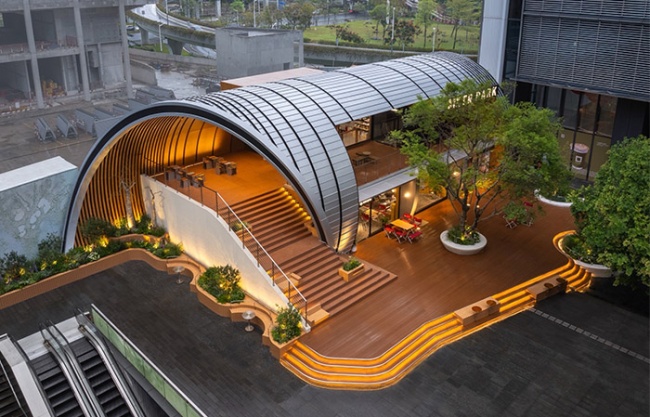 MXTR PARK 深圳万象天地水广场商业空间设计 / WBS里外工作室