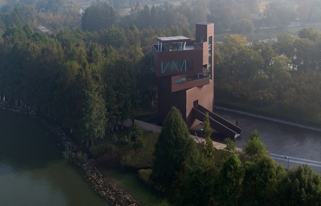 Xilu Garden Observation Tower by atelier mearc