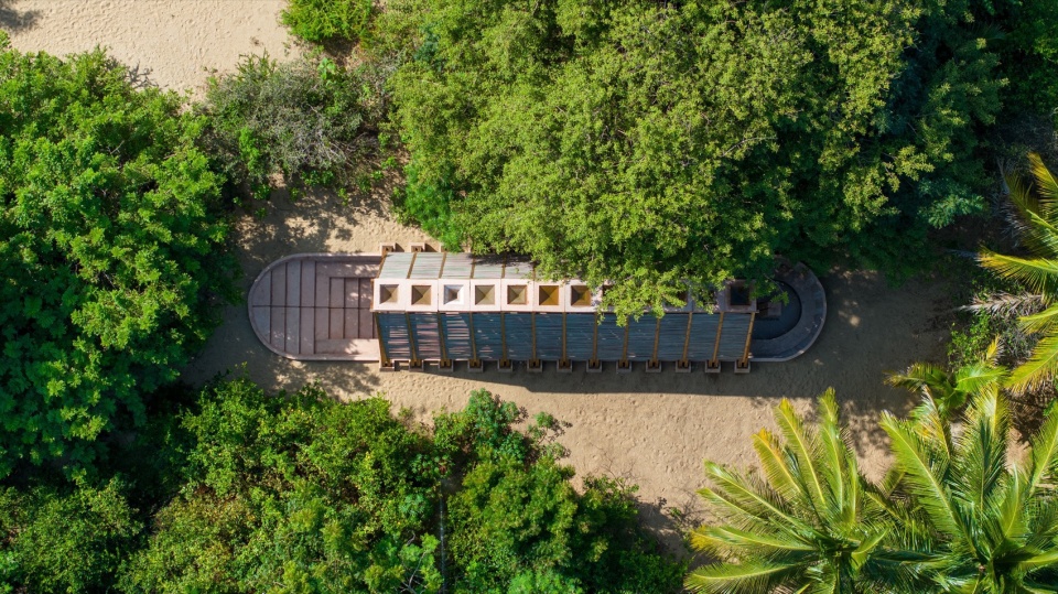 Orchid Pavilion for Casa Wabi by CCA Bernardo Quinzanos
