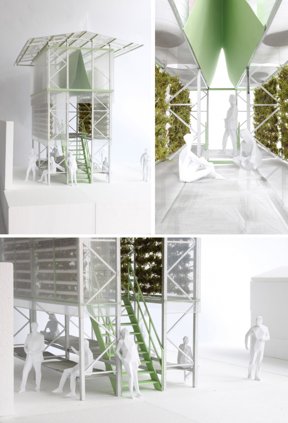 A low tec Hydroponics Module by Alsar Atelier 拷贝