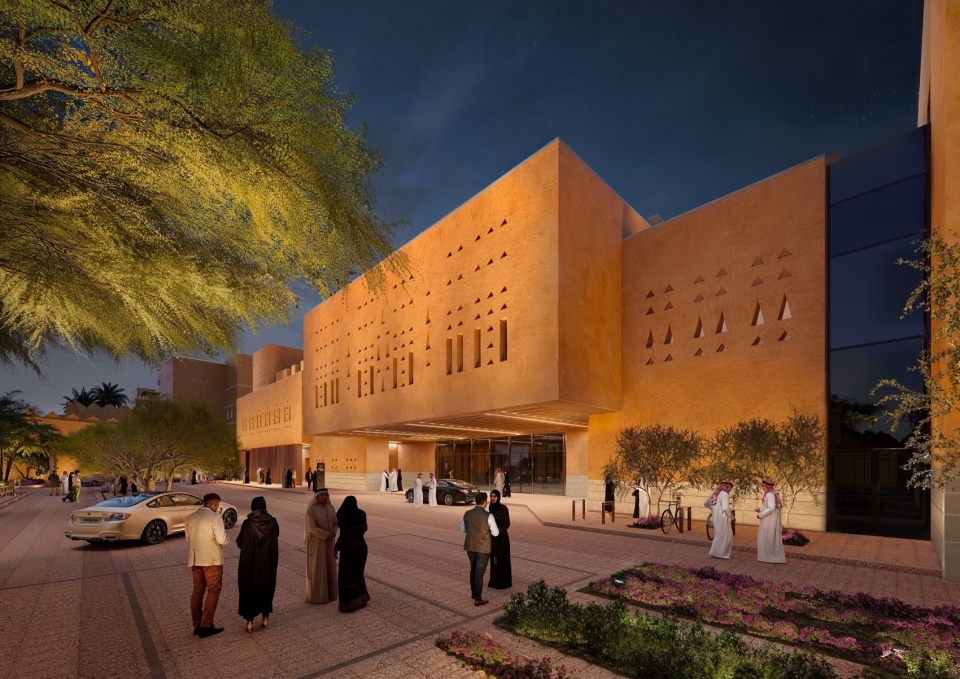 Asaan the Misk Heritage Museum in Diriyah – construction has now begun by Zaha Hadid Architects