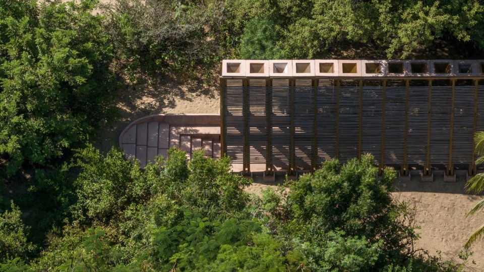 Orchid Pavilion for Casa Wabi by CCA Bernardo Quinzanos