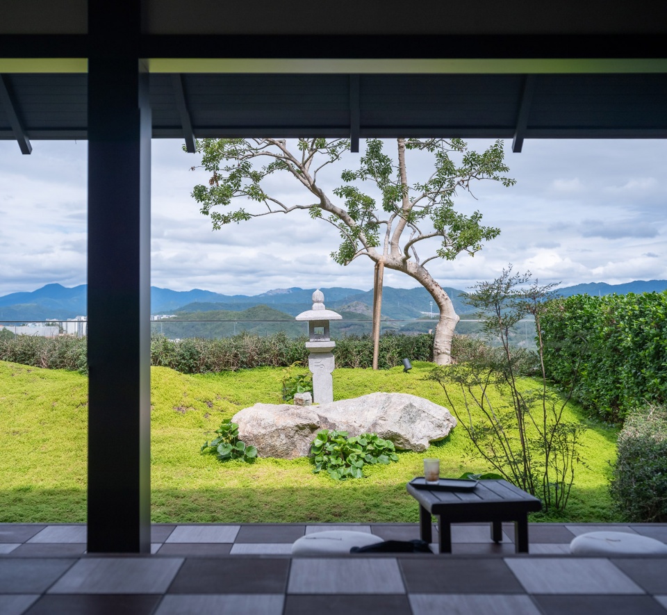 sanya aranya courtyard of ninefold mountains by yoshiki toda landscape