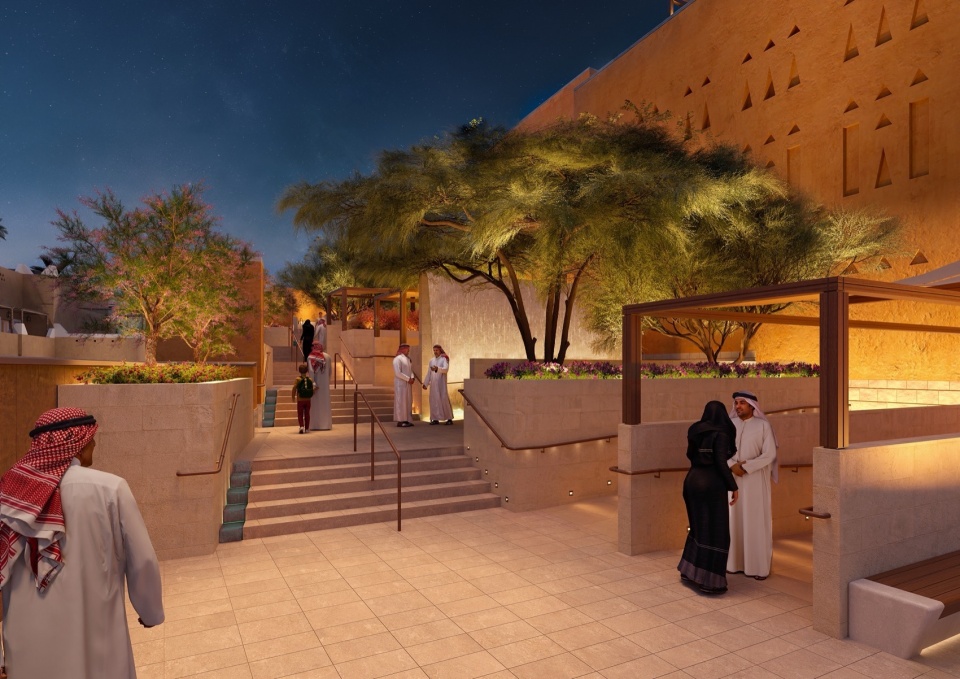Asaan the Misk Heritage Museum in Diriyah – construction has now begun by Zaha Hadid Architects