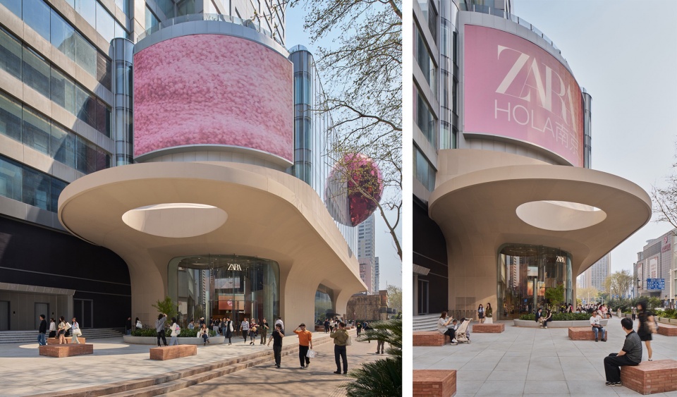 ZARA Nanjing Xinjiekou Flagship Store by AIM Architecture 拷贝