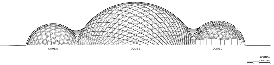 blue ocean dome by shigeru ban architects