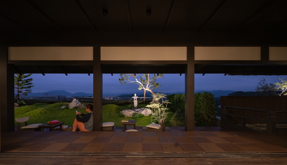 sanya aranya courtyard of ninefold mountains by yoshiki toda landscape