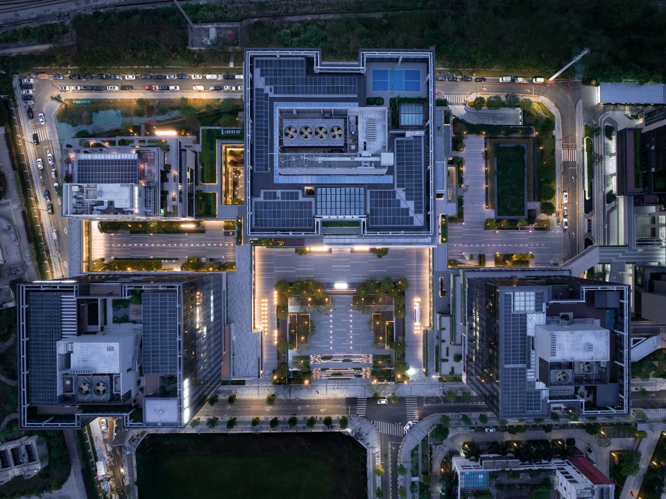 shenzhen longhua design headquarters landscape by elandscript sutpc