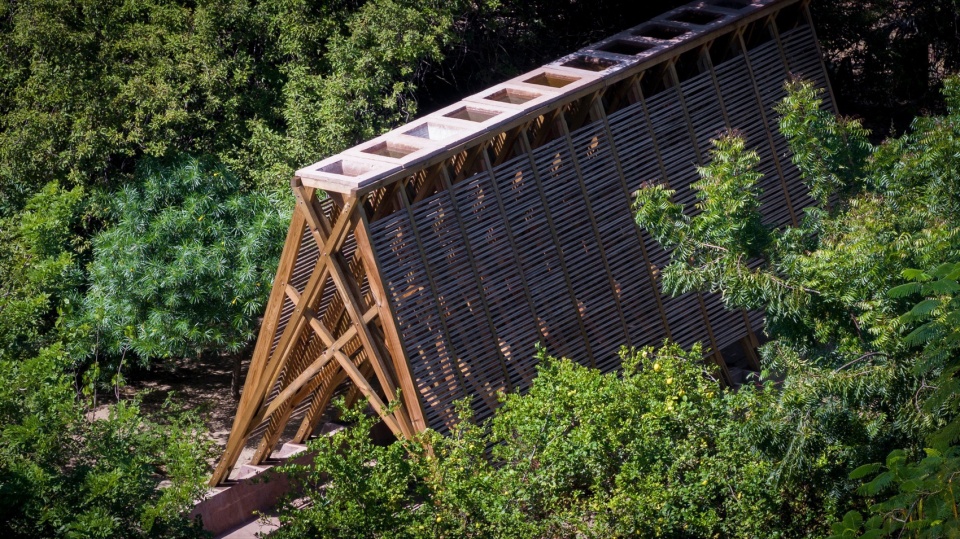 Orchid Pavilion for Casa Wabi by CCA Bernardo Quinzanos
