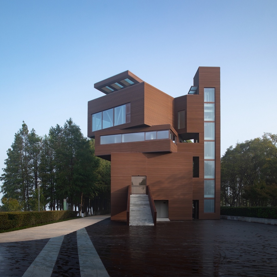 Xilu Garden Observation Tower by atelier mearc