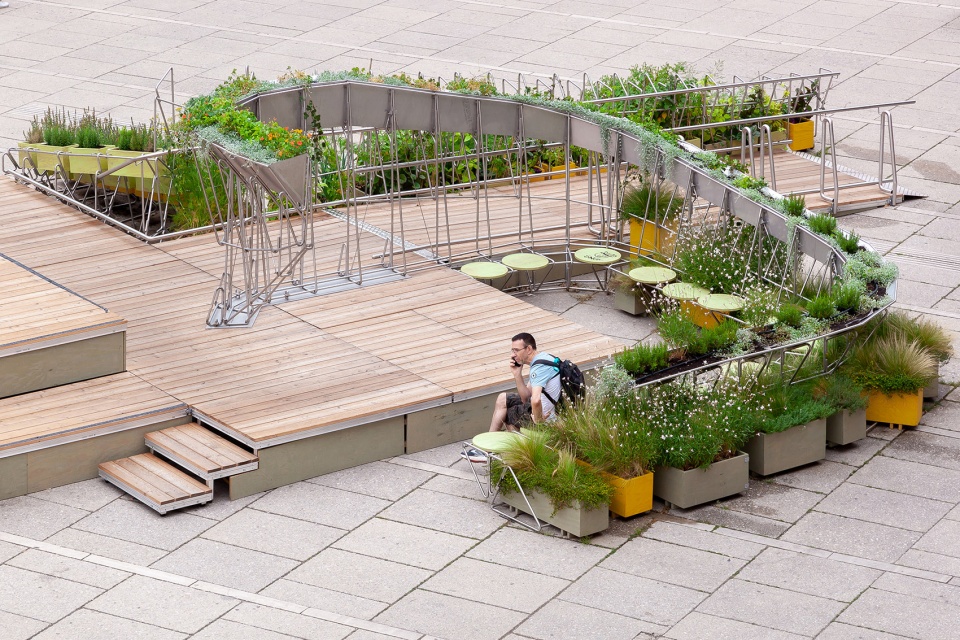 urban green island by openfields