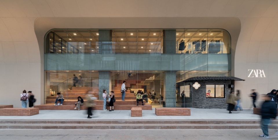 ZARA Nanjing Xinjiekou Flagship Store by AIM Architecture
