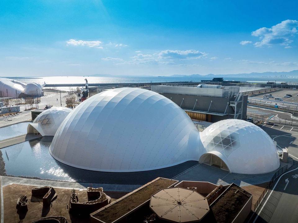 blue ocean dome by shigeru ban architects