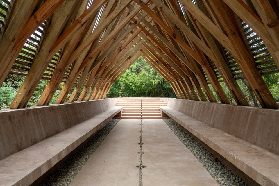 Orchid Pavilion for Casa Wabi by CCA Bernardo Quinzanos