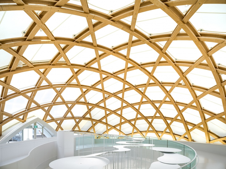 blue ocean dome by shigeru ban architects