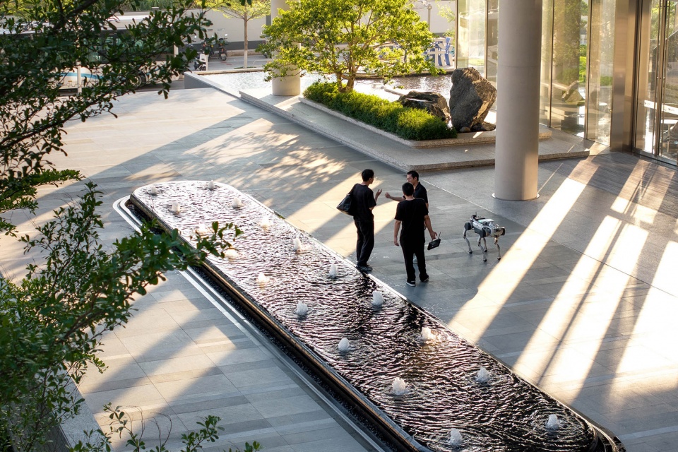 shenzhen longhua design headquarters landscape by elandscript sutpc