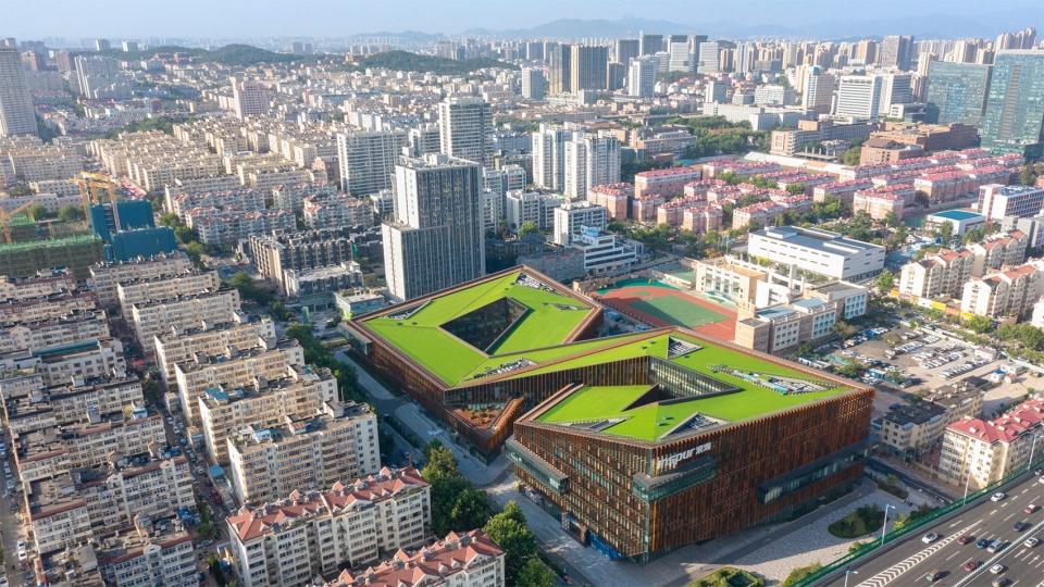 the qingdao inspur big data center by biad malong architects