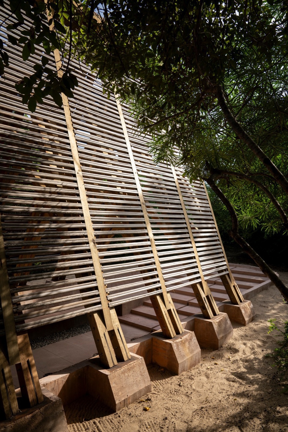 Orchid Pavilion for Casa Wabi by CCA Bernardo Quinzanos