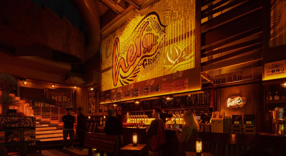 her bar taipei in chengdu by tm design