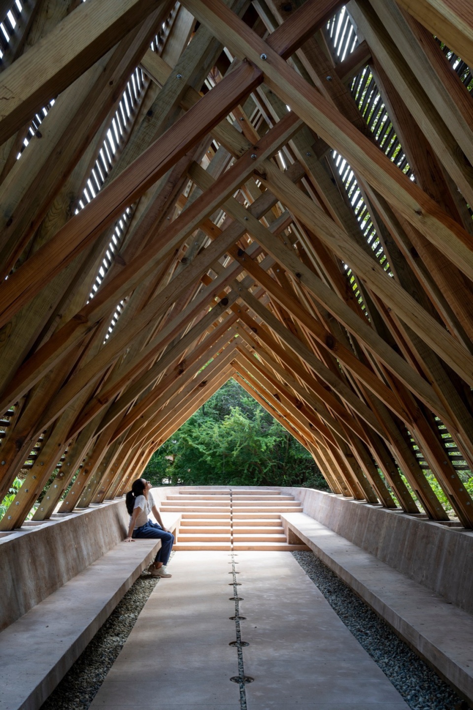Orchid Pavilion for Casa Wabi by CCA Bernardo Quinzanos