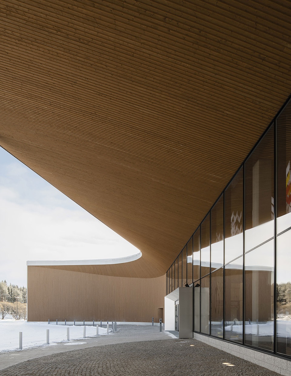 lapland central hospital extension by verstas architects