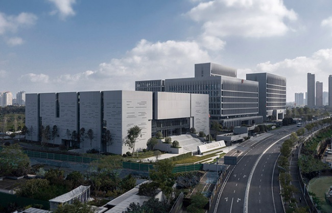  Tianfu New Area Courthouse by China Southwest Architecture (CSWADI)