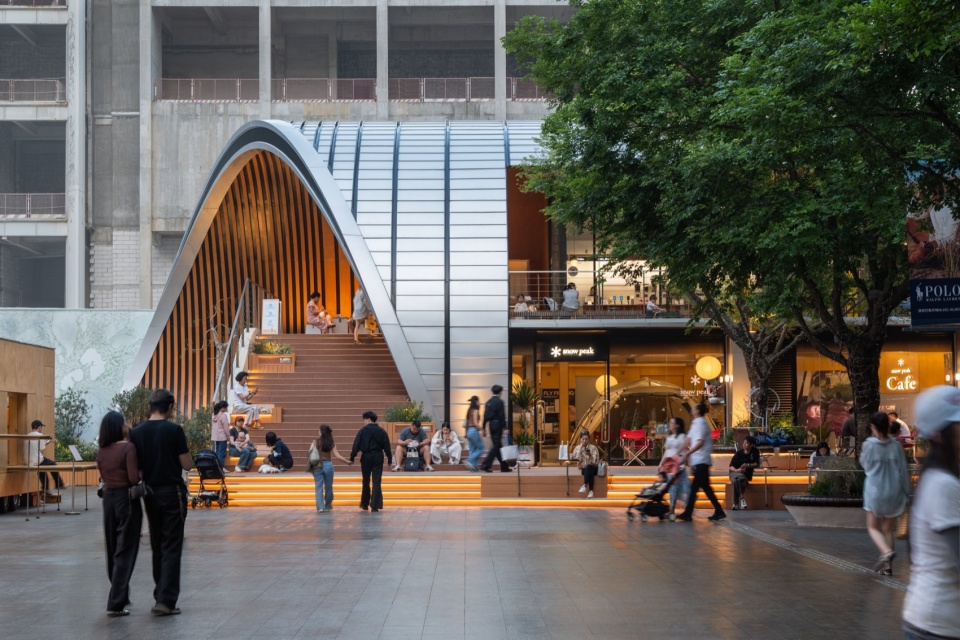 MXTR PARK Shenzhen MixC Water Plaza Commercial Space Design by Within Beyond Studio