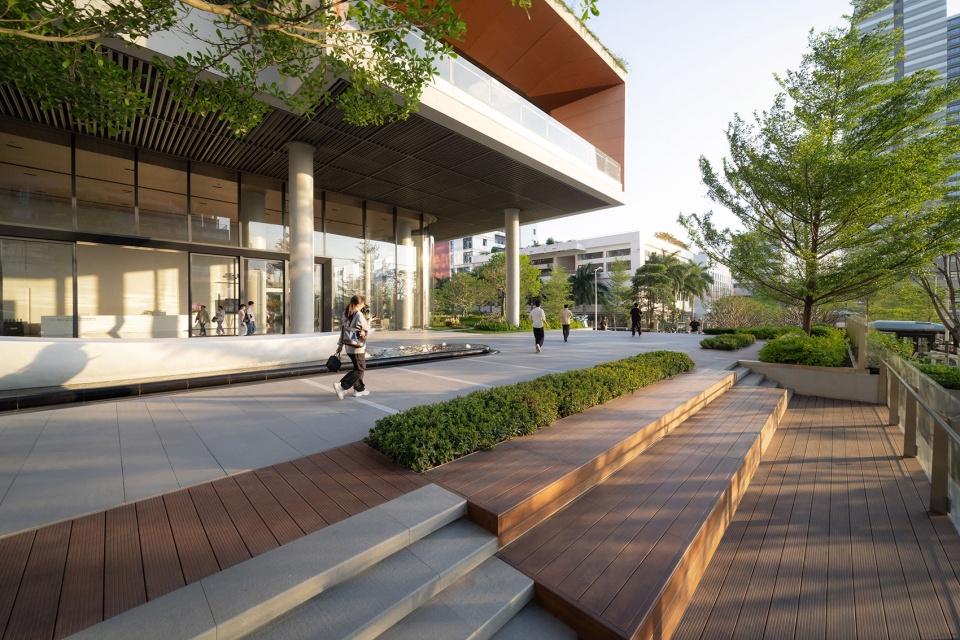 shenzhen longhua design headquarters landscape by elandscript sutpc
