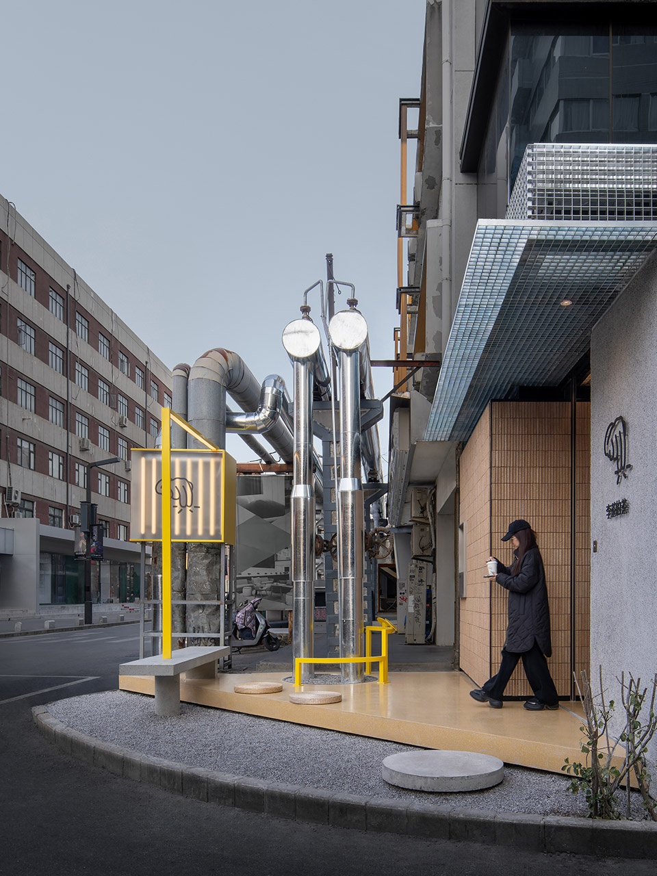 tea pavilion by bufen atelier