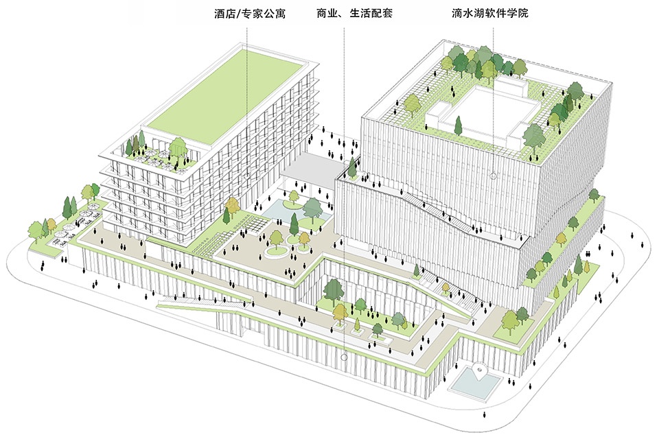 dishui lake international software engineering institute by eid arch