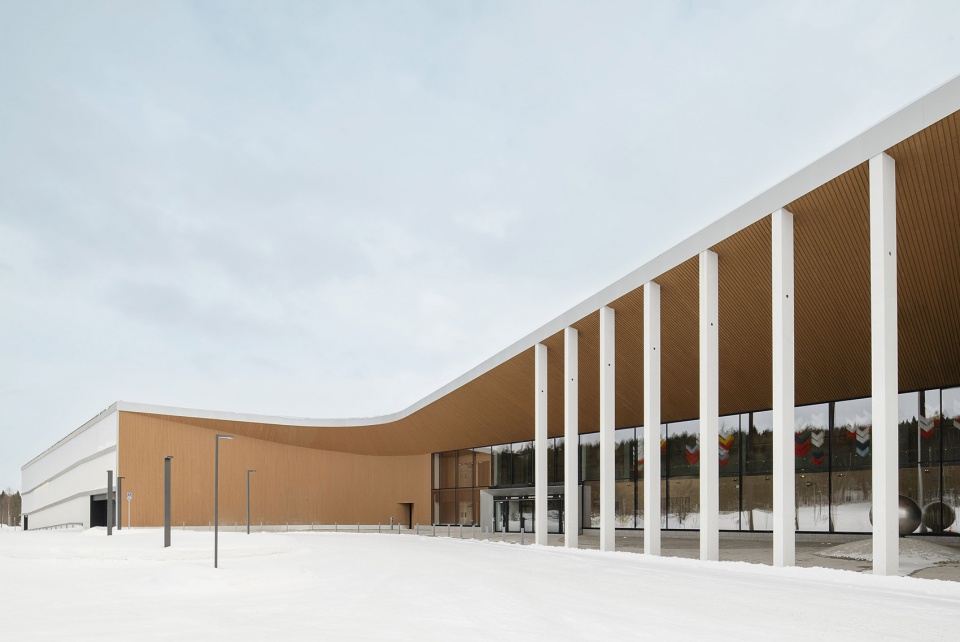 lapland central hospital extension by verstas architects