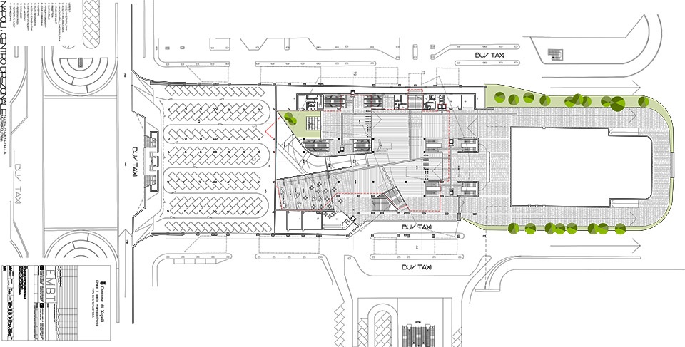 naples underground central station centro direzionale by embt