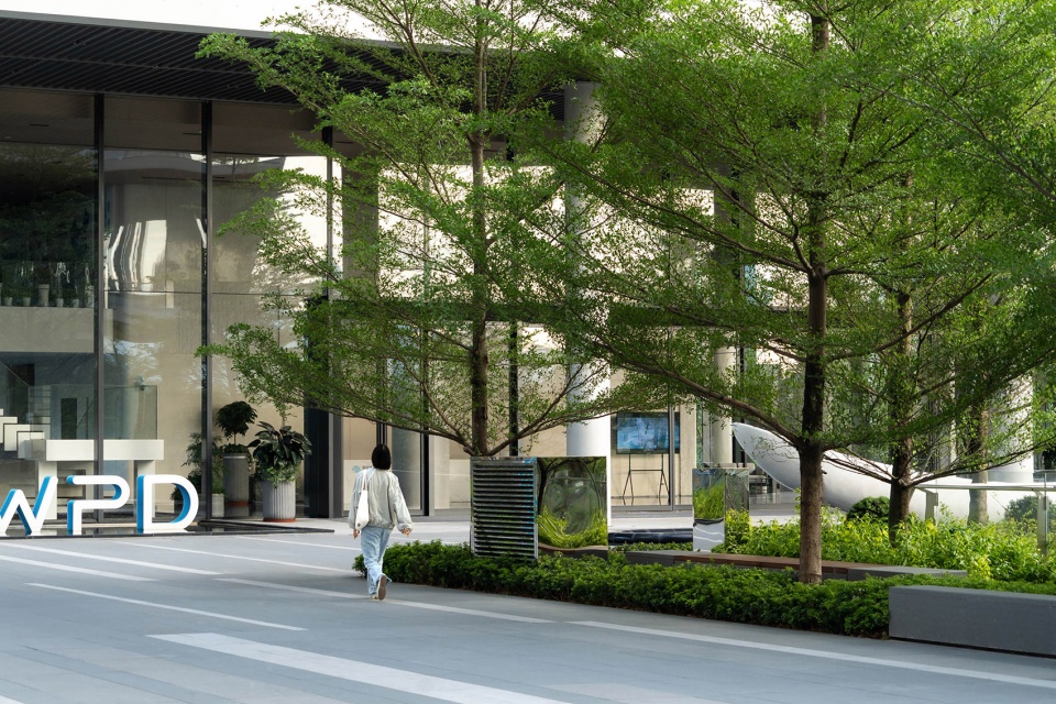 shenzhen longhua design headquarters landscape by elandscript sutpc